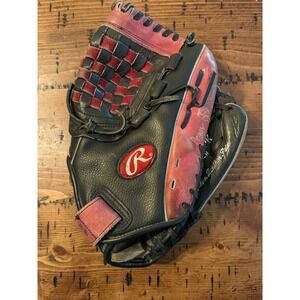 RAWLINGS FAST PITCH SOFTBALL GLOVE 12" FP1200PK LEATHER BASKET WEB RH.  A15
